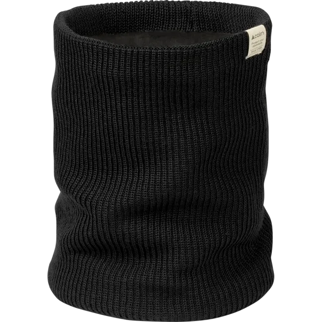 Cairn Milo halsvärmare black merinoull