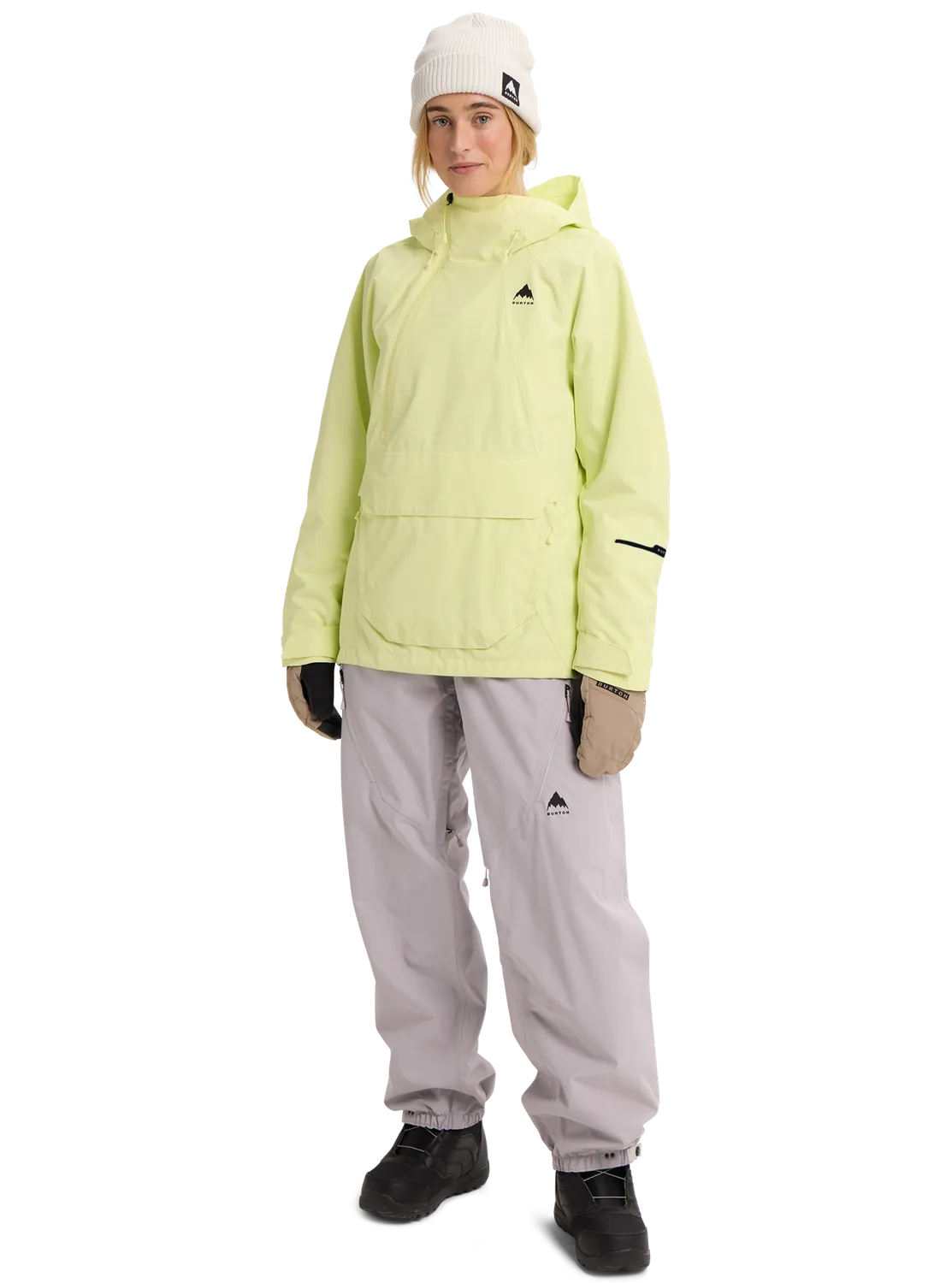 Burton Reserve 2L Relaxed Anorak skidjacka Glow Yellow Green