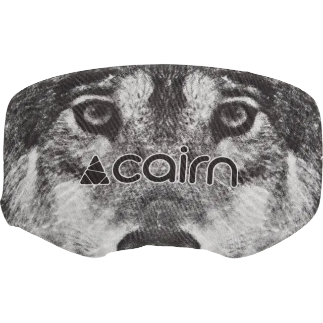 Cairn Goggle Cover skidglasögonfodral Grey Wolf mjuk