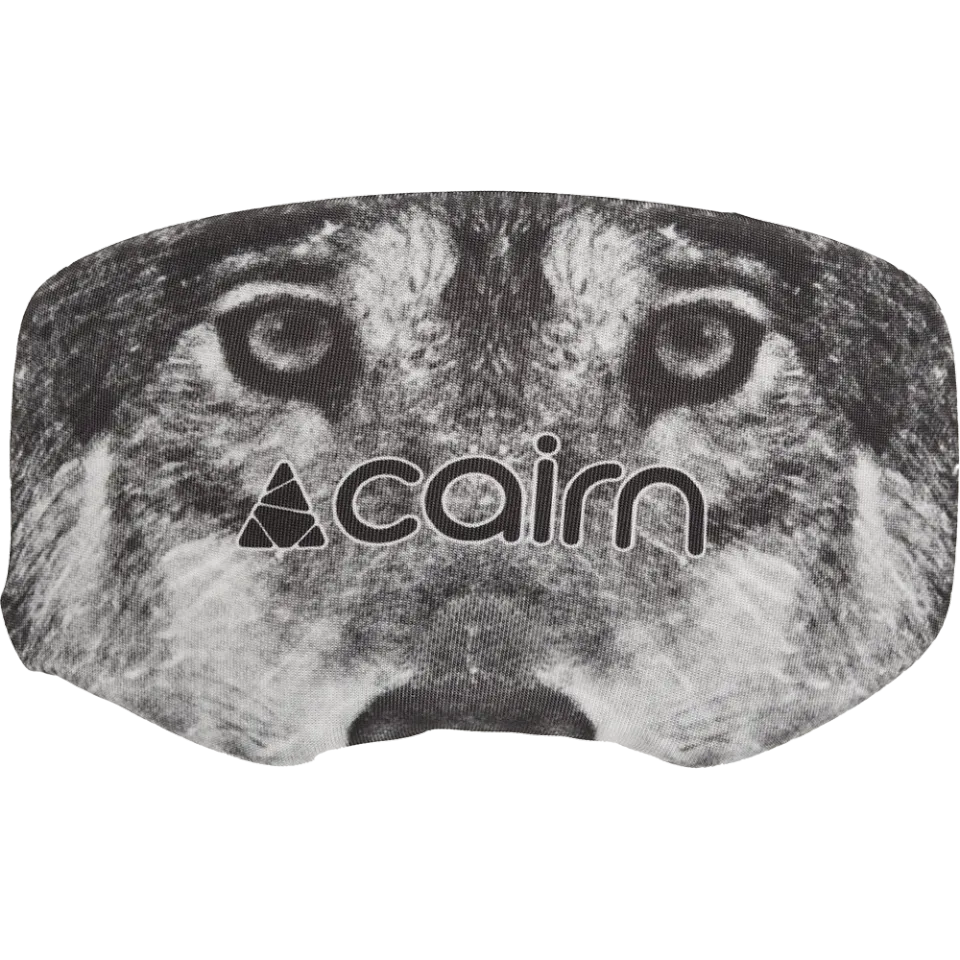 Cairn Goggle Cover skidglasögonfodral Grey Wolf mjuk