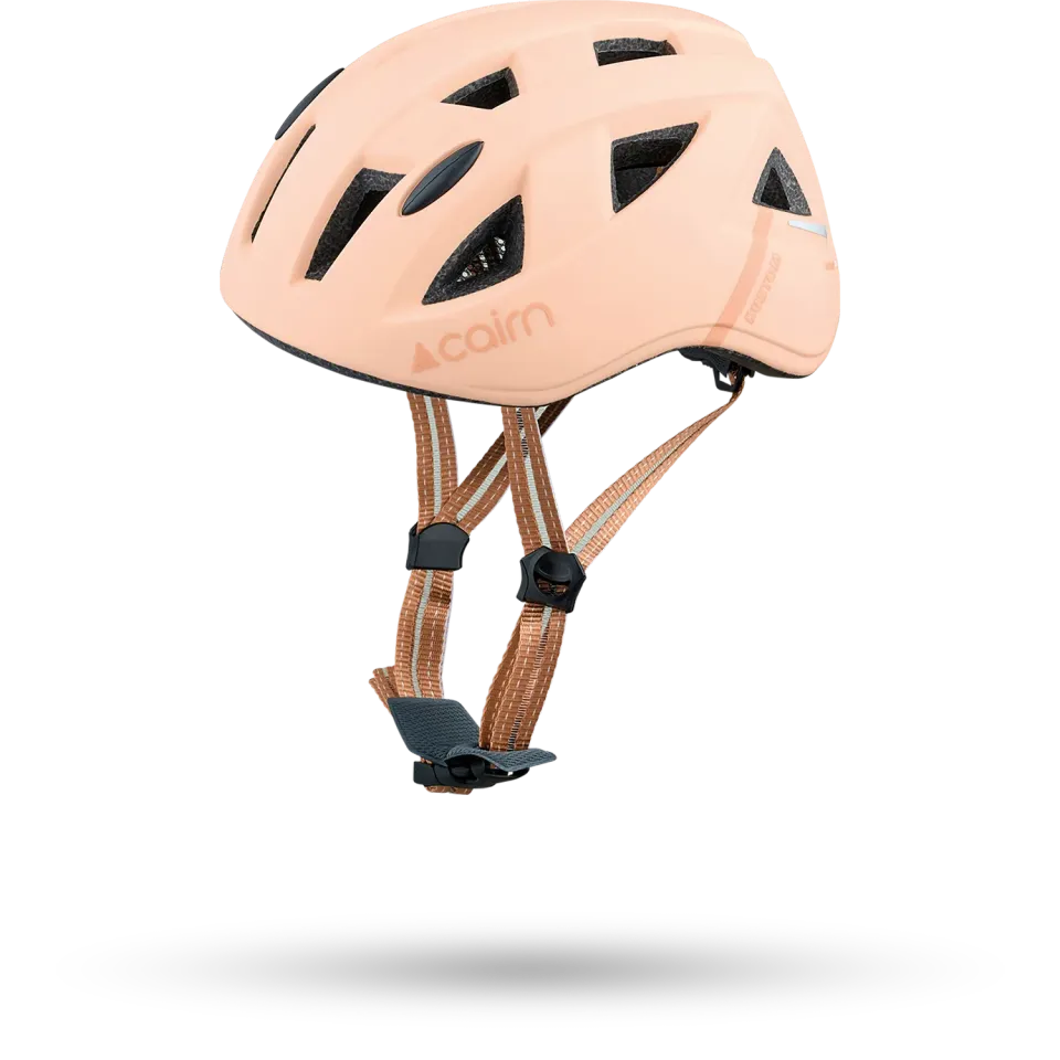 Cairn Kustom barnhjälm mat peach XS S