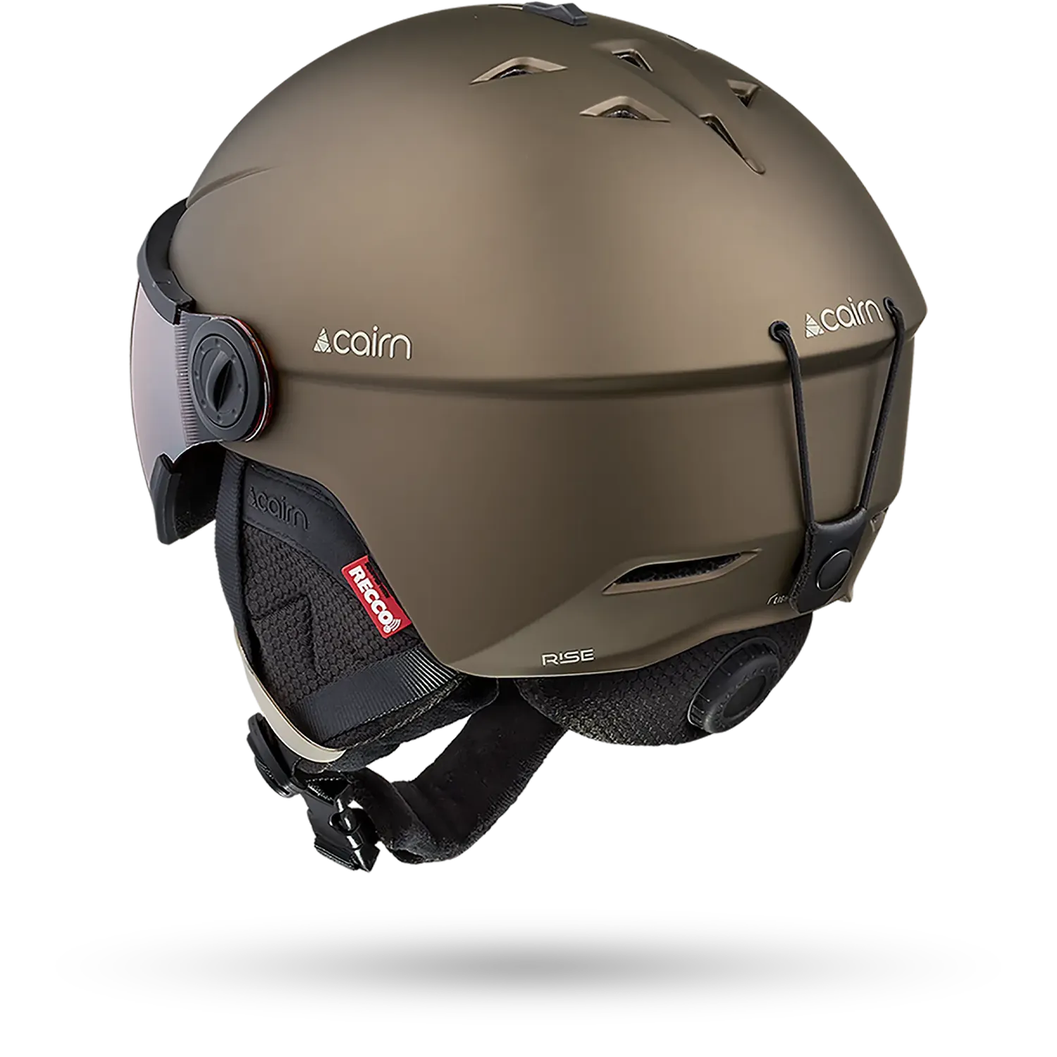 Cairn Rise II Photochromic skidhjälm Matte Bronze fotokromatisk