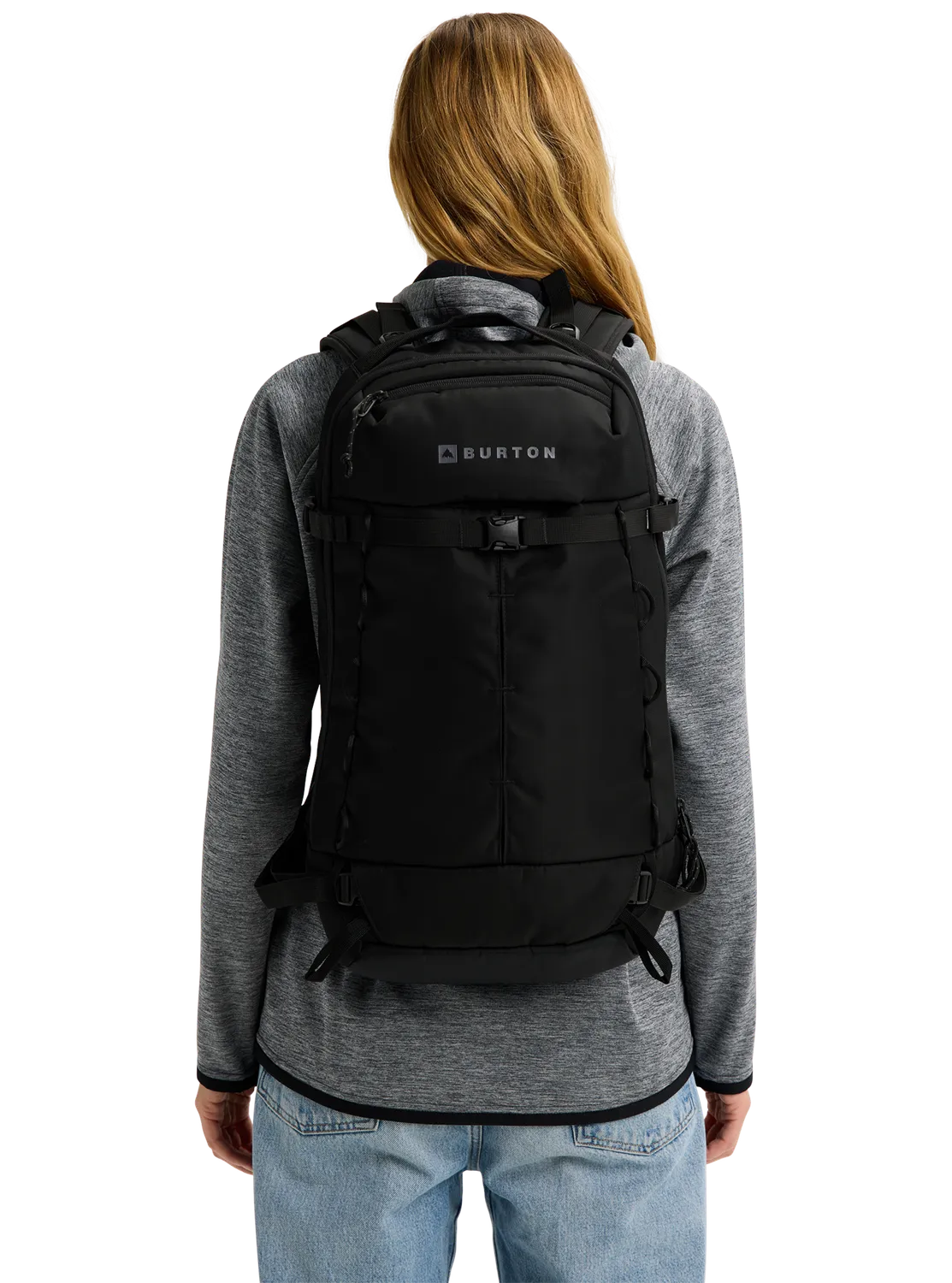 Burton Sidehill 18L ryggsäck True Black lågprofil