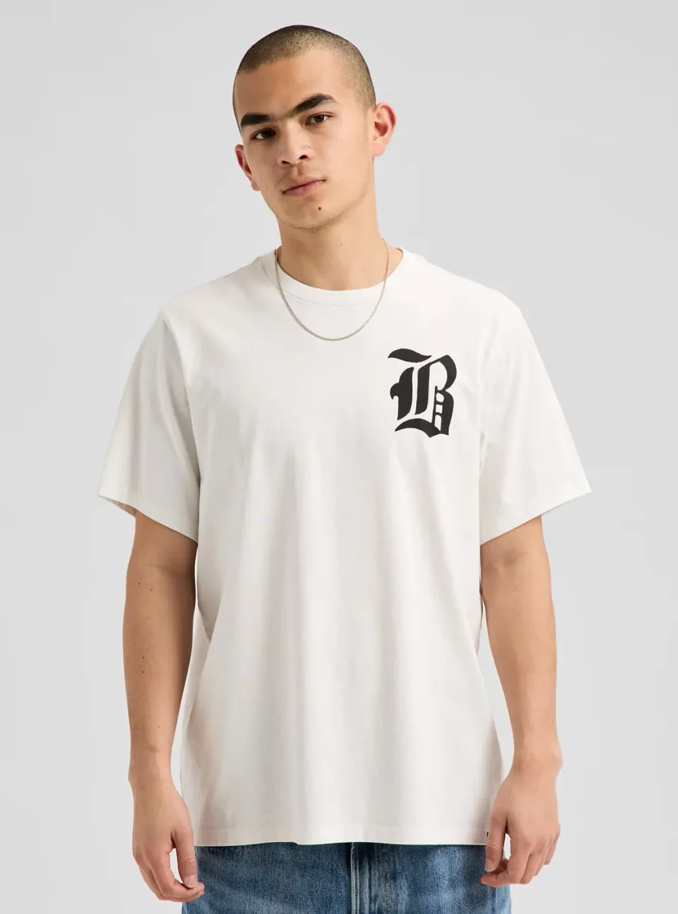 Burton Hesston t-shirt kortärm True Black B-tryck bomull