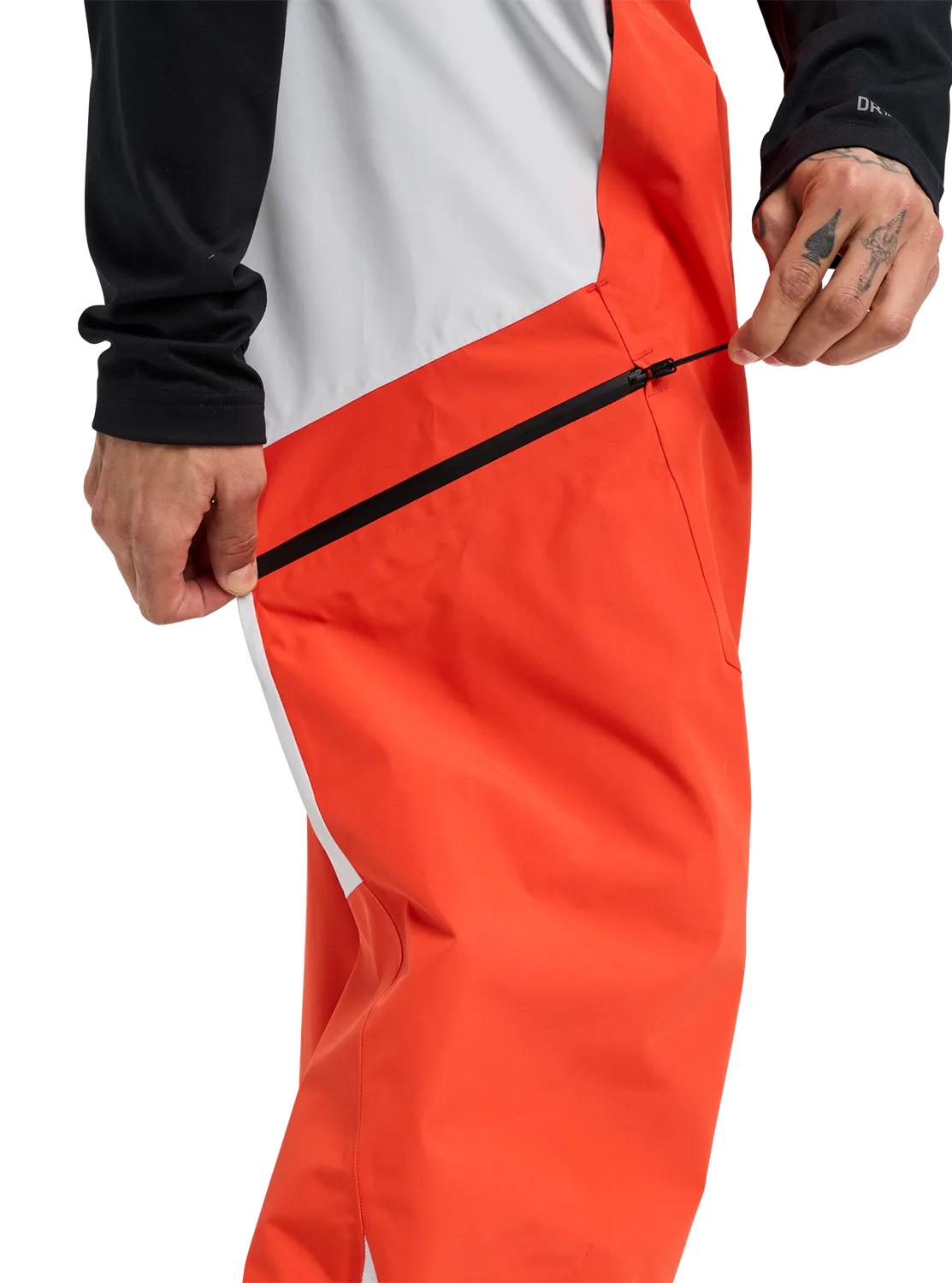 Burton Reserve GORE-TEX 2L hängselbyxor Fiesta Red vattentät