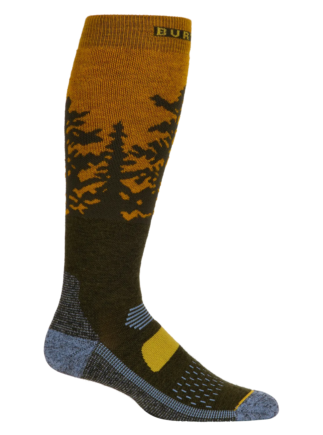 Burton Performance strumpor herr Scandi Camo mellan