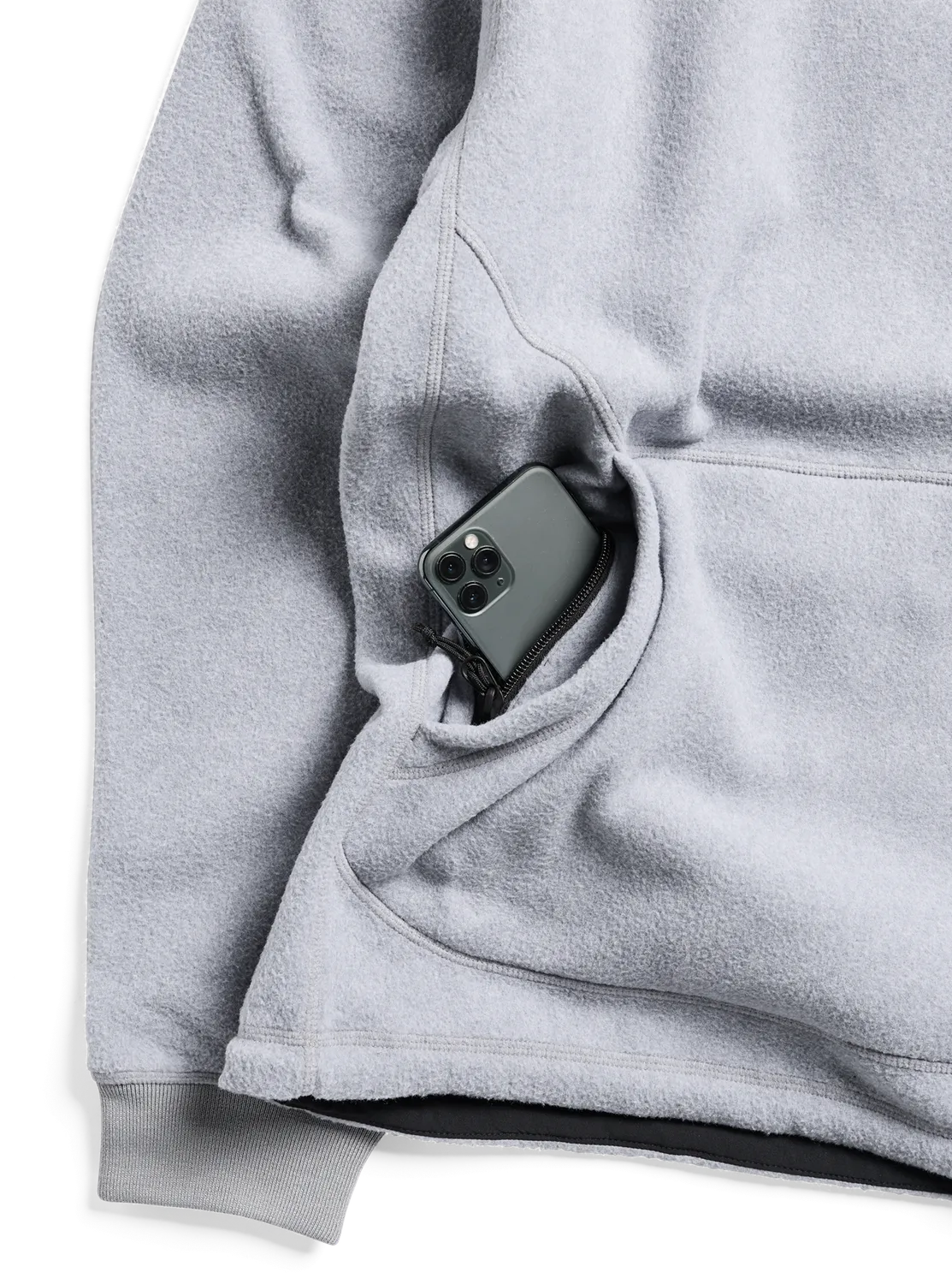 Burton Cinder Fleece hoodie Moondust Purple pullover