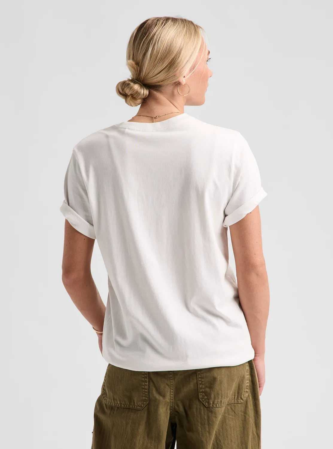 Burton Elmore t-shirt kort ärm svart ekologisk bomull