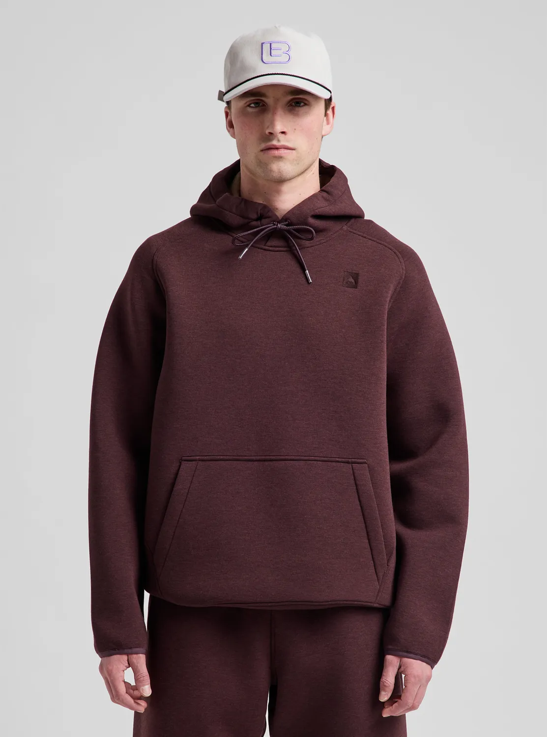 Burton SpaceCloud hoodie True Black Heather mjuk