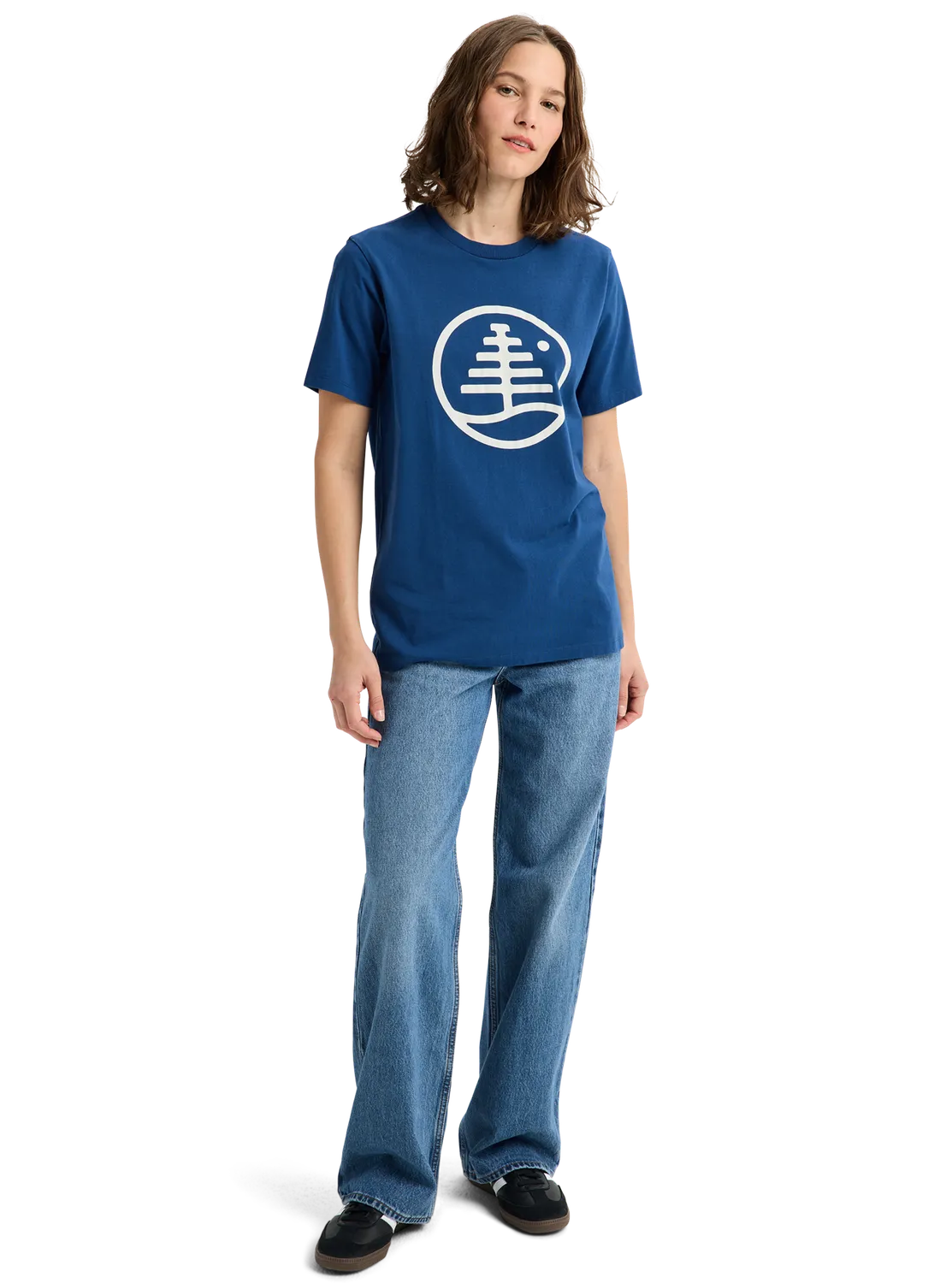Burton Family Tree t-shirt Nightfall ekologisk bomull