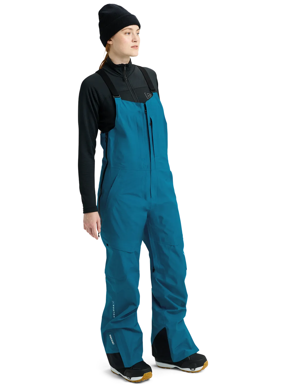 Burton [ak] Kimmy GORE-TEX 3L bibbyxor Blue Teal stretch