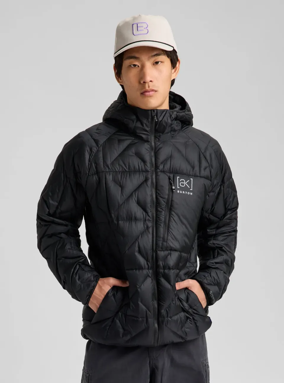 Burton [ak] Baker Hooded dunjacka True Black dun