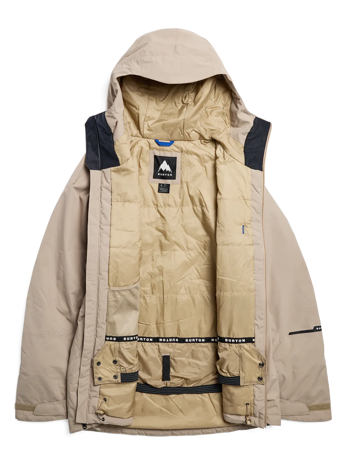 Burton Reserve 2L snowboardjacka True Black isolerad