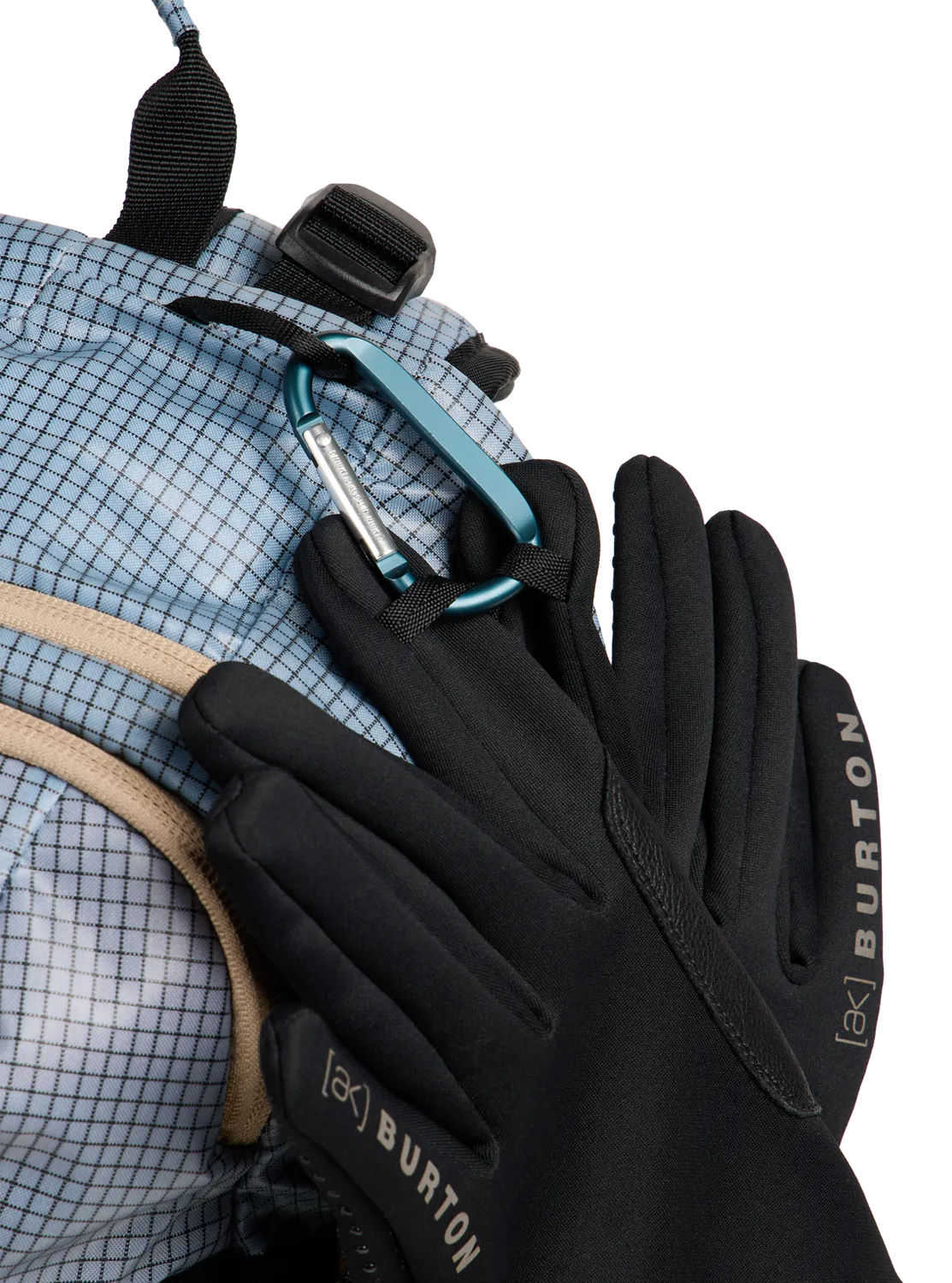 Burton [ak] Helium Midweight Handskar True Black Touch