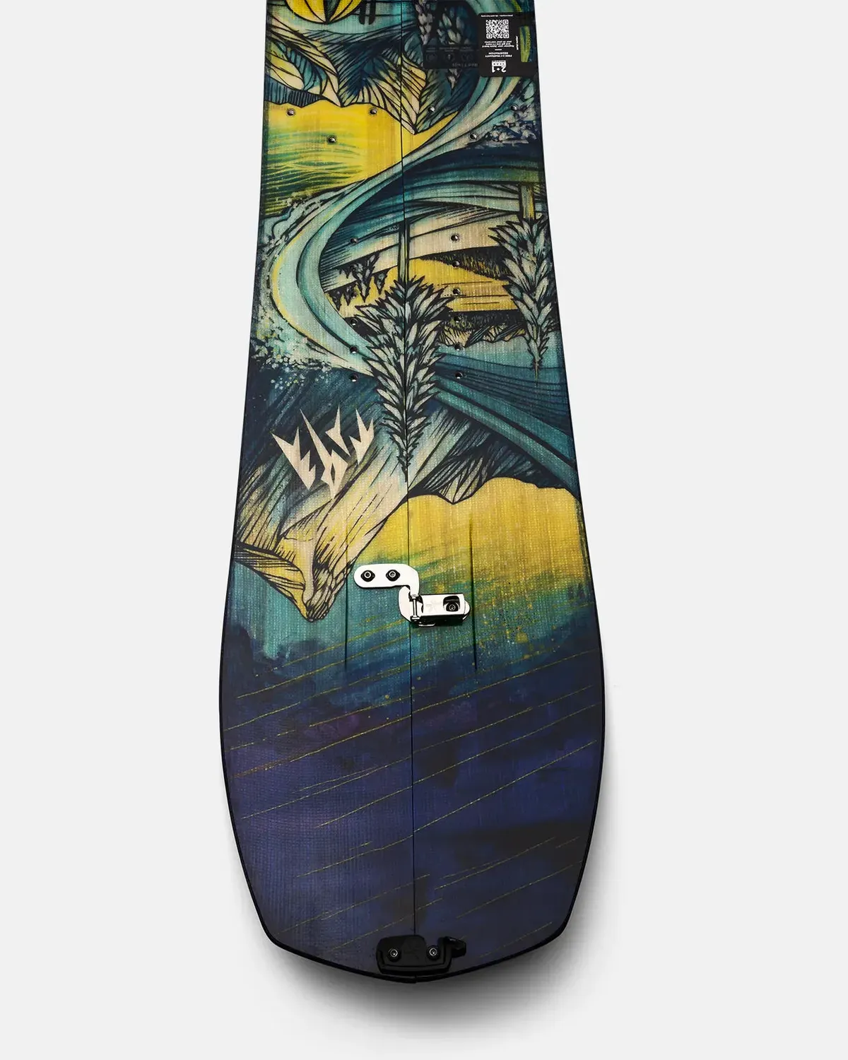 Jones Solution Youth splitboard 142 svart turåkning