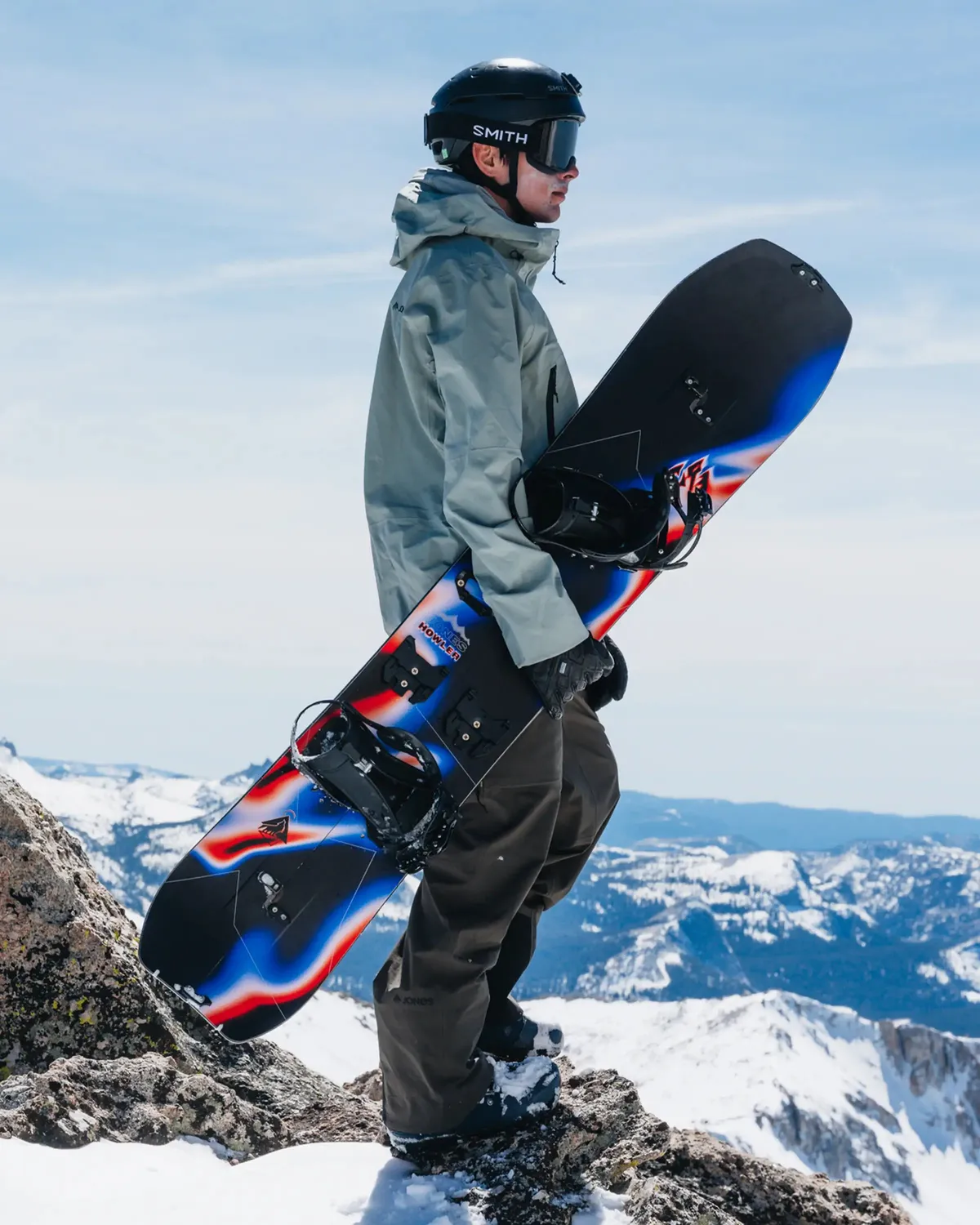 Jones Howler Splitboard herr 158 freeride puder och park