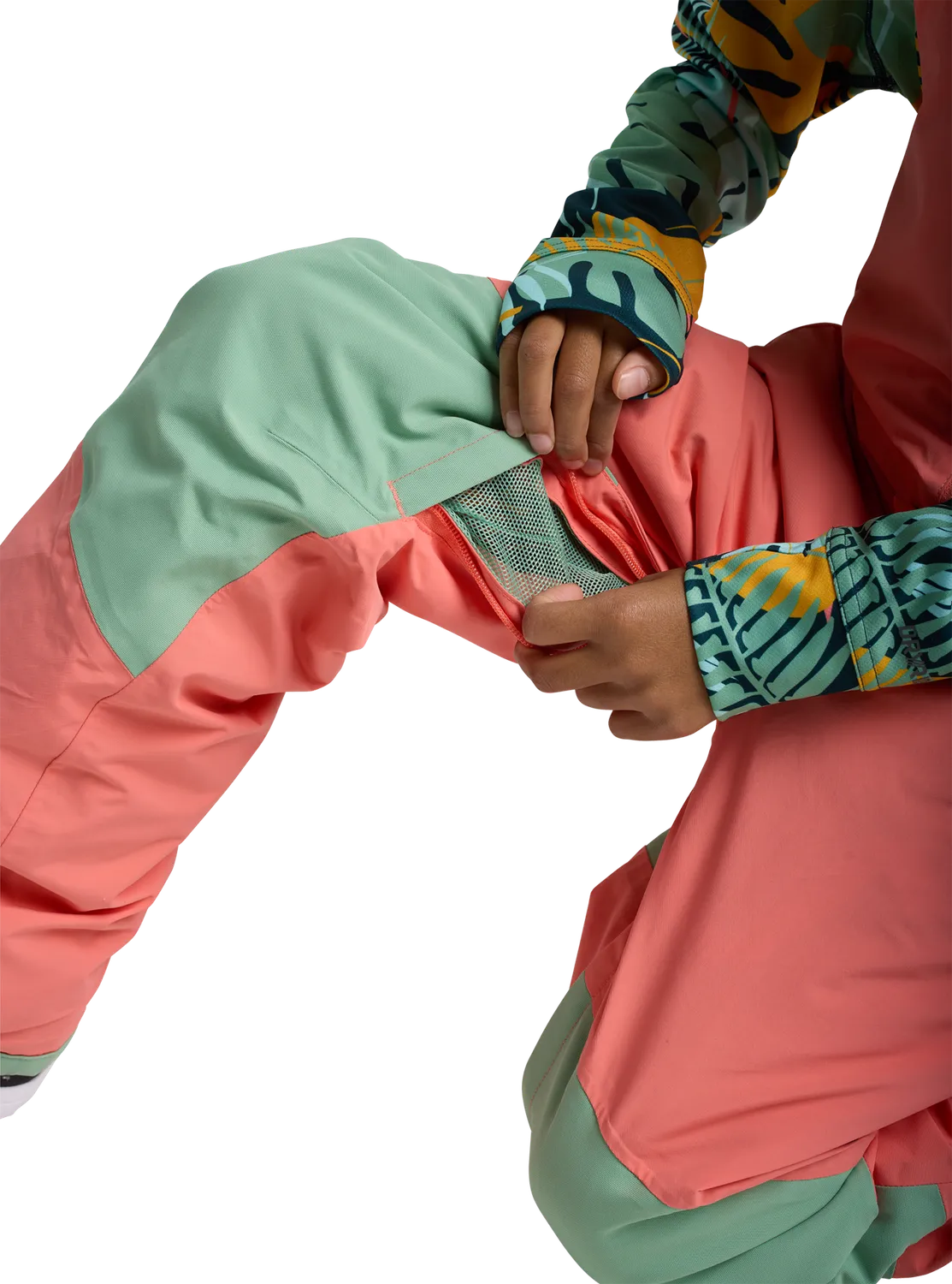 Burton Skylar 2L bib-byxor barn Peach Echo vattentät