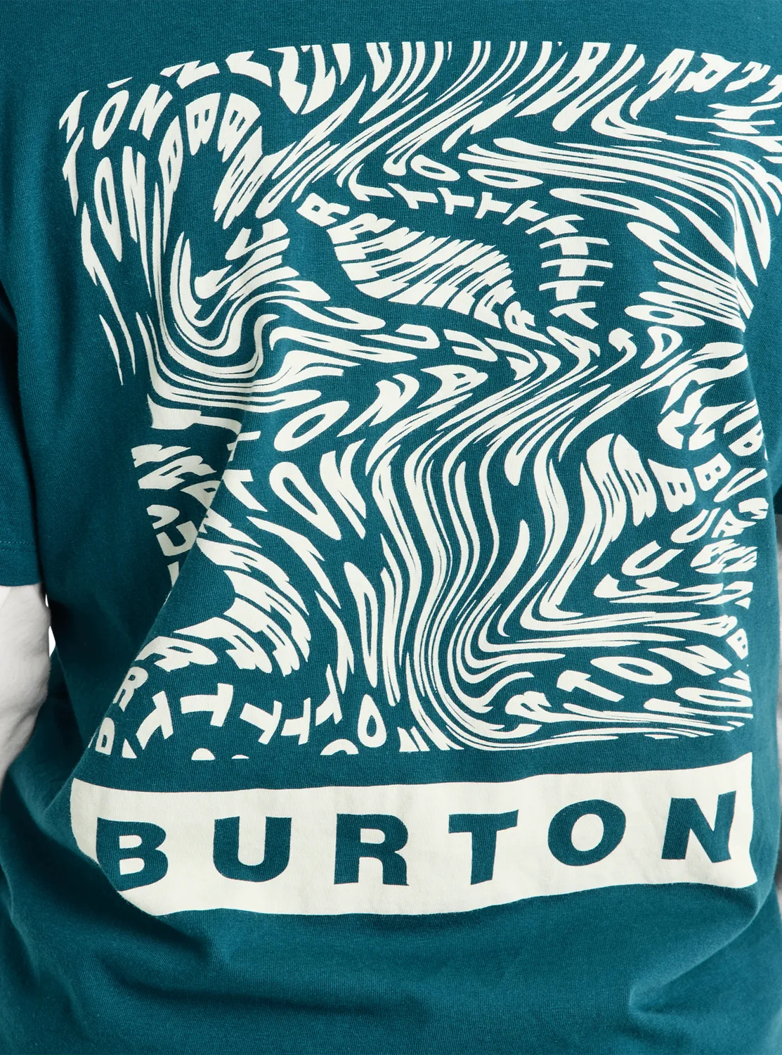 Burton Dejaview Short Sleeve t-shirt Stout White grafisk