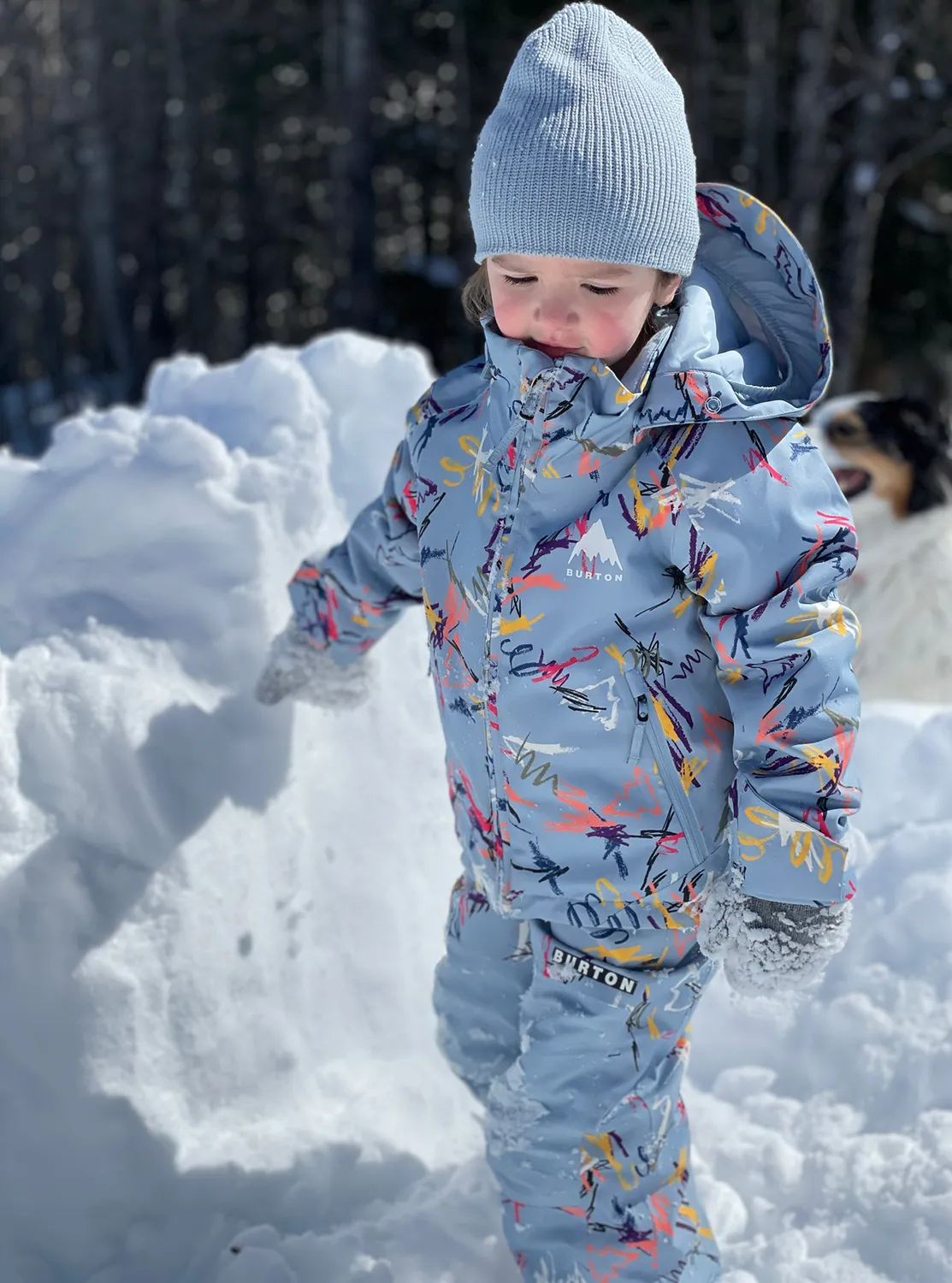 Burton Hillslope 2L Skidjacka Småbarn Scribble