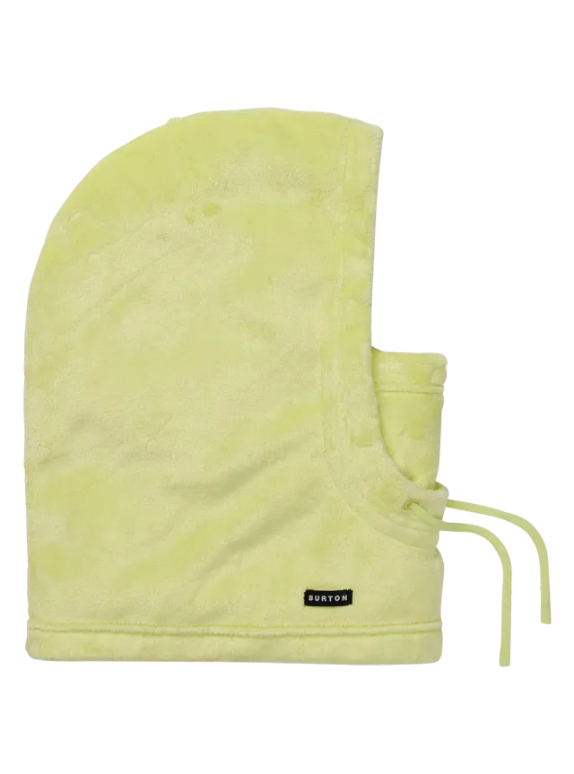 Burton Cora Hood huva Glow Yellow Green mjuk fleece