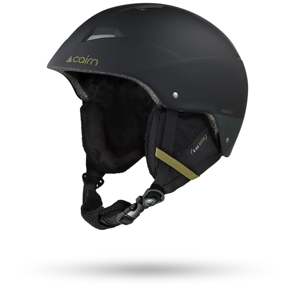 Cairn Android Graphic skidhjälm black lava