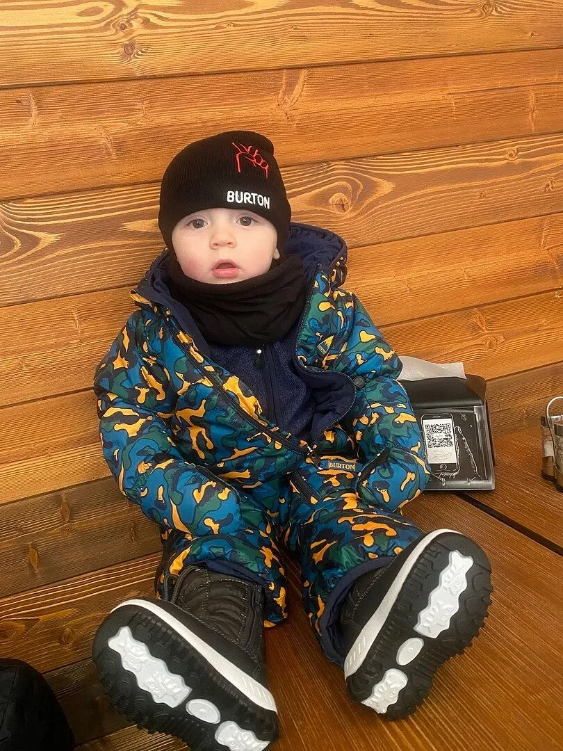Burton Buddy Bunting Suit overall Scribble bebis vadderad