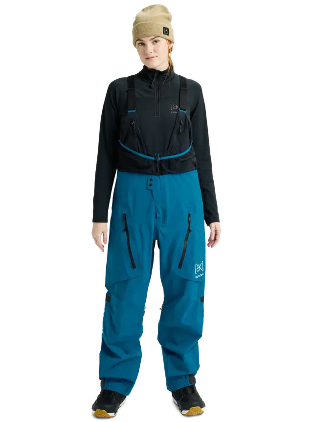 Burton [ak] Acamar GORE-TEX PRO bibbyxa dam Blue Teal