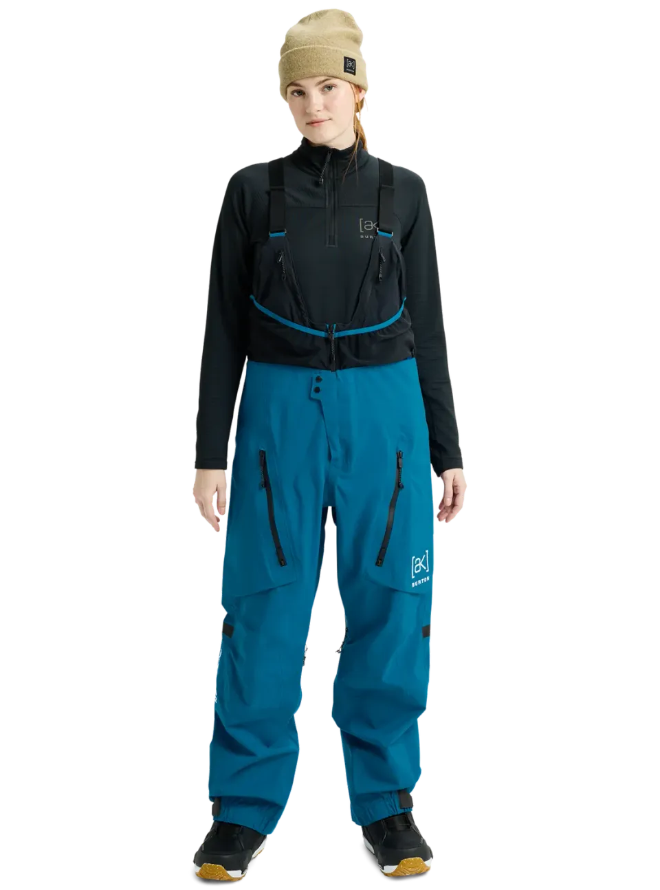 Burton [ak] Acamar GORE-TEX PRO bibbyxa dam Blue Teal