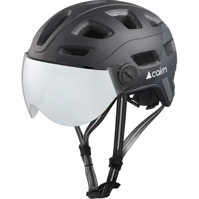 Cairn Quartz Visor skidhjälm svart med visir