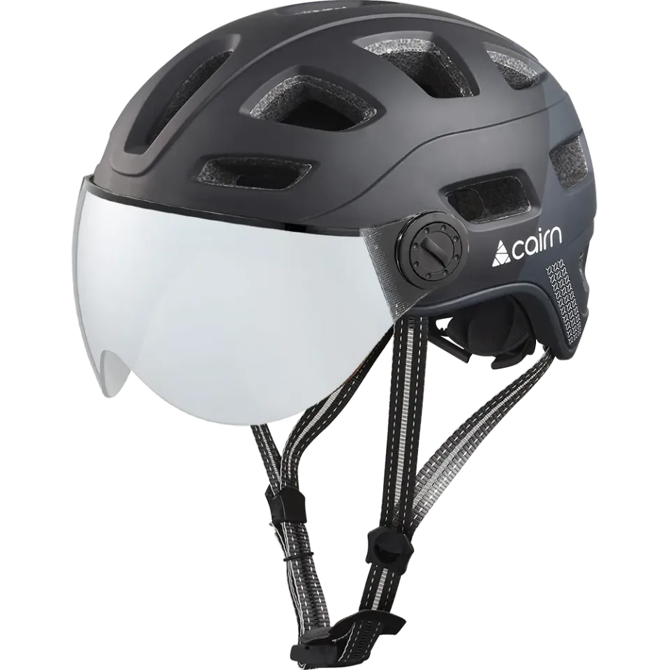 Cairn Quartz Visor skidhjälm svart med visir