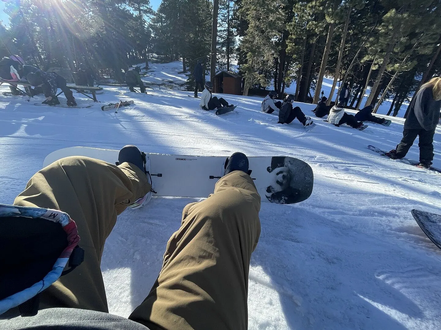 Burton Process snowboard 155 twin poppig