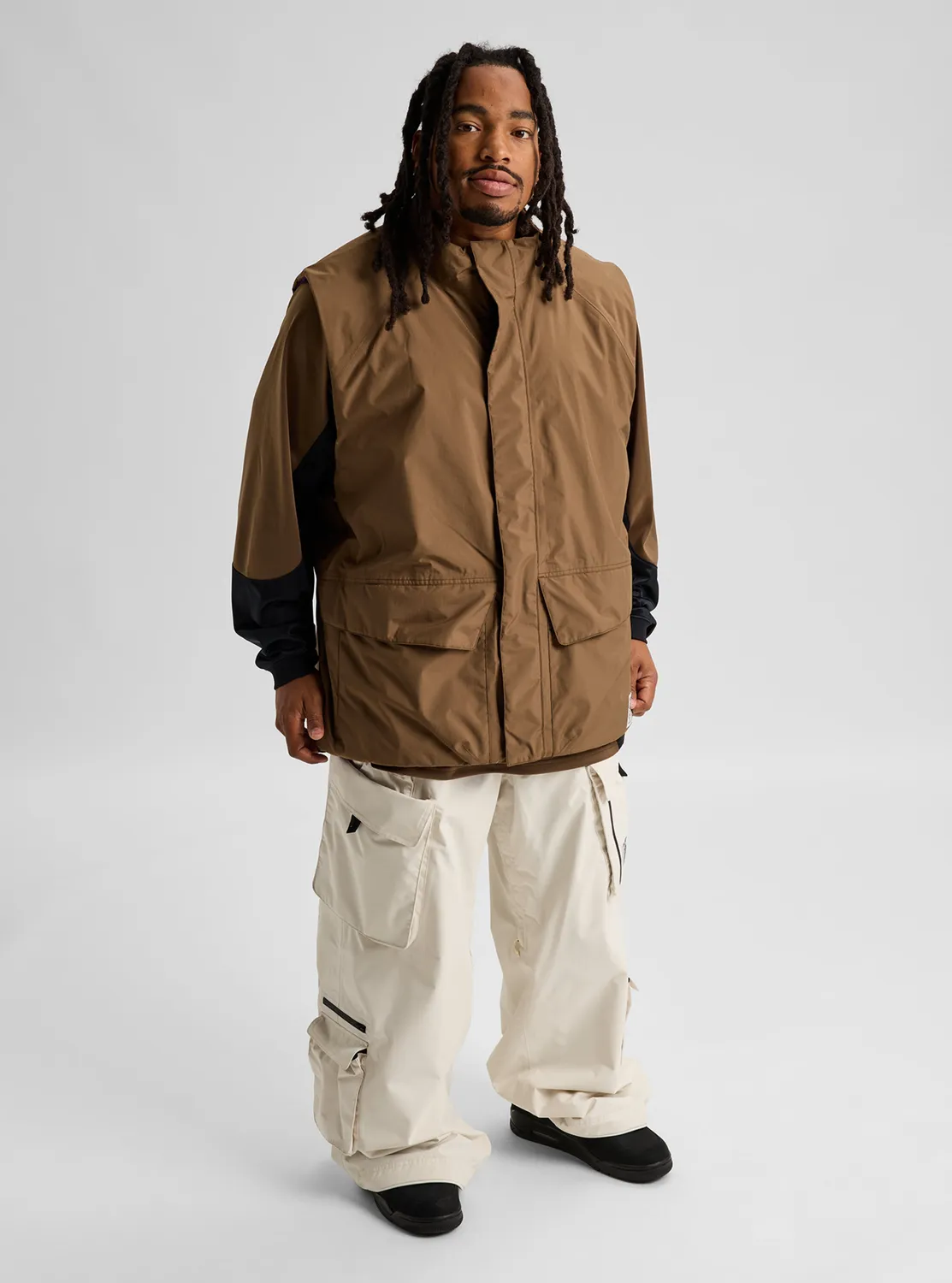 Burton Reversible Insulated väst Earth Ship Brown