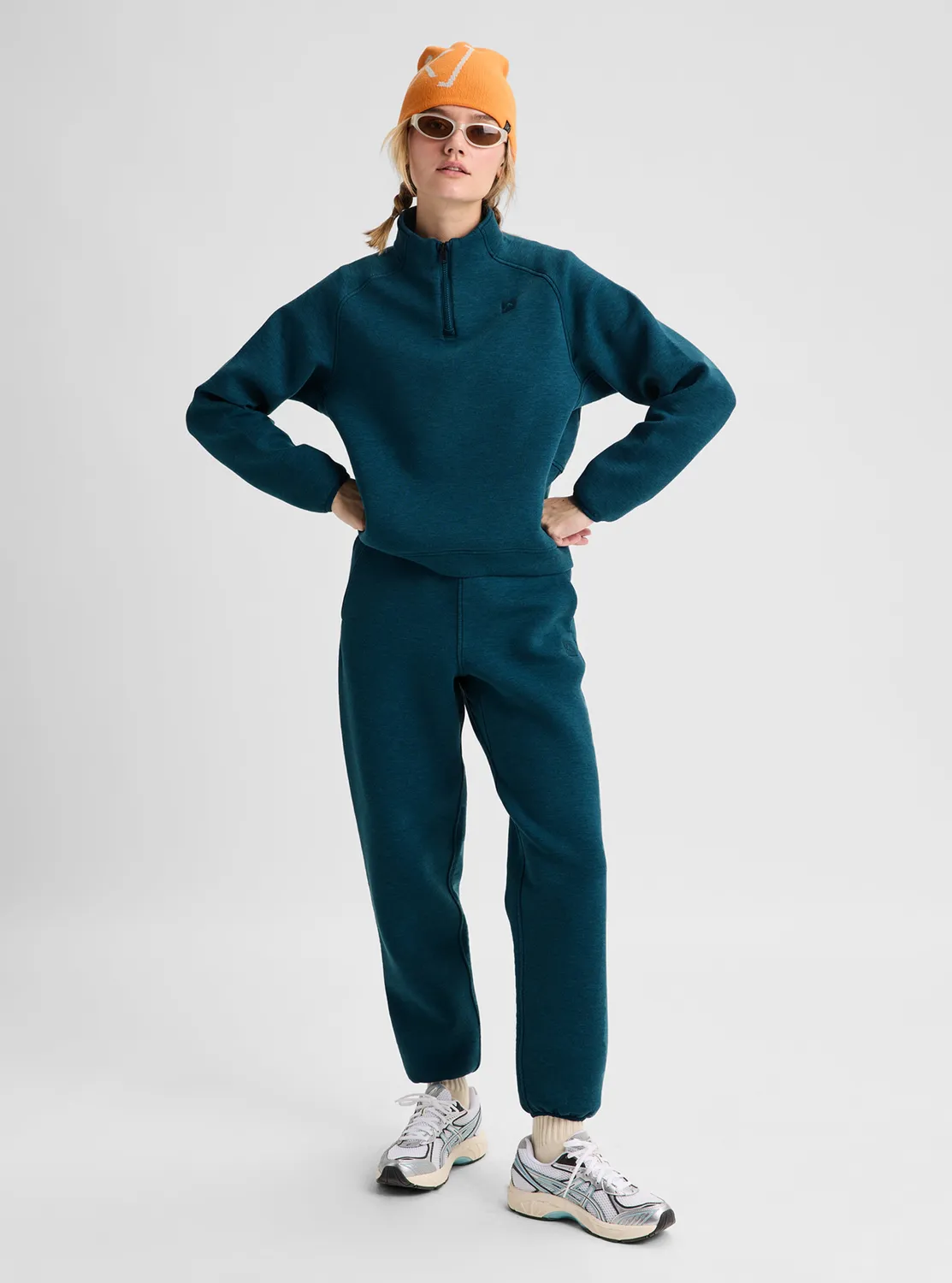 Burton SpaceCloud 1/4 Zip tröja dam Tencel
