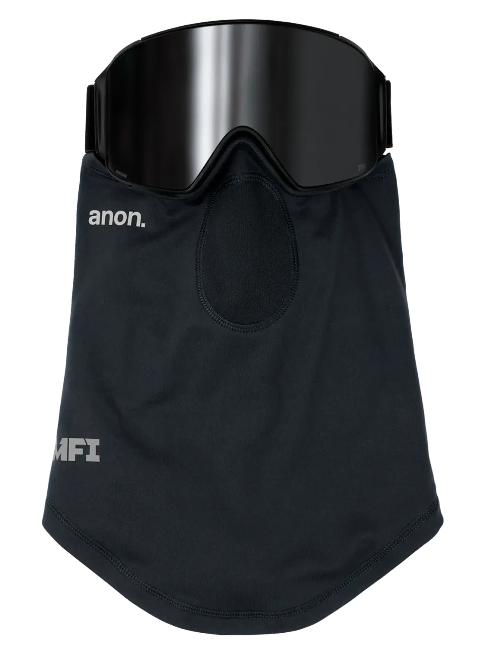 Anon MFI Lightweight halsvärmare svart tunn