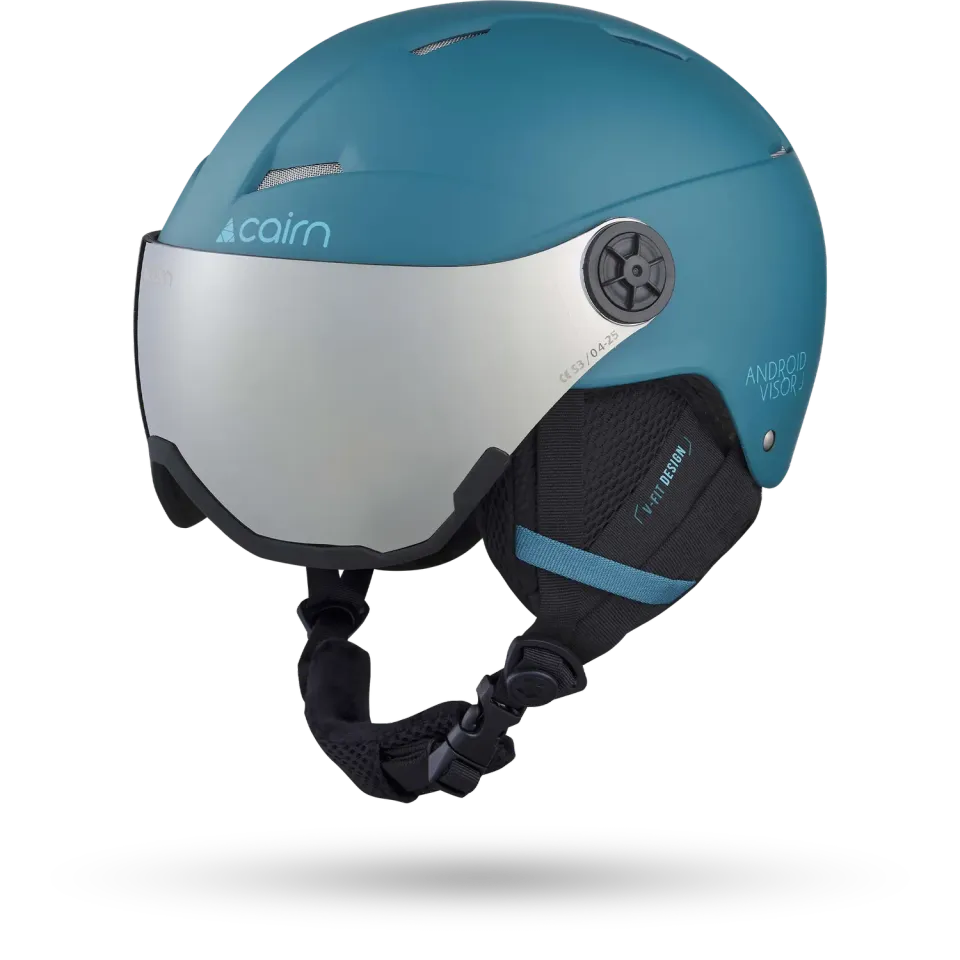 Cairn Android Visor J skidhjälm matte topaz junior