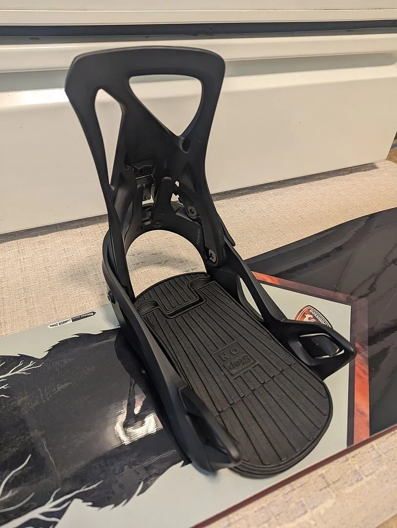 Burton Step On snowboardbindning dam Black M