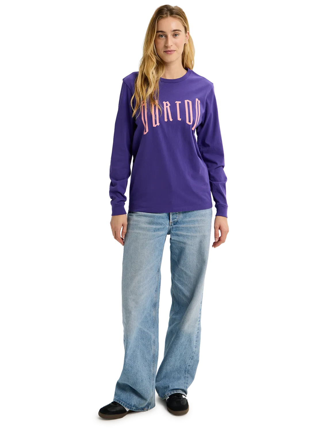 Burton Chinclip Long Sleeve T-shirt Prism Violet ekologisk