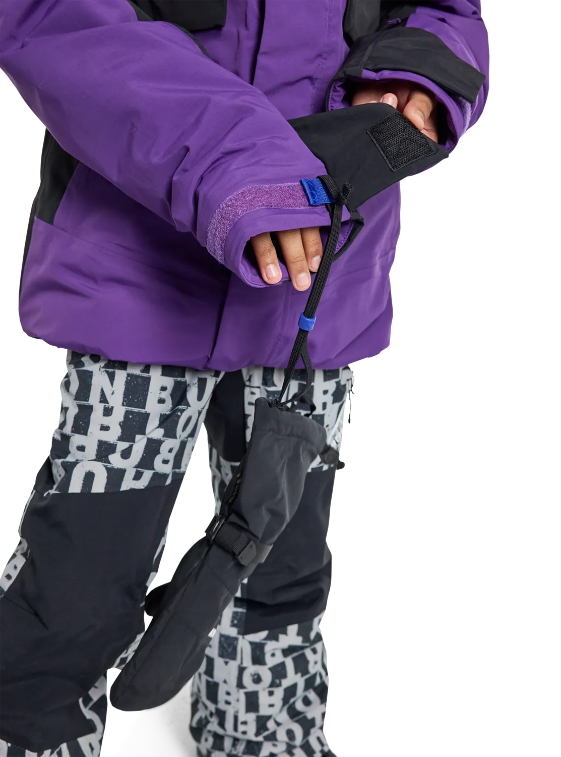 Burton Ascutney 2L barn skidjacka Imperial Purple vattentät