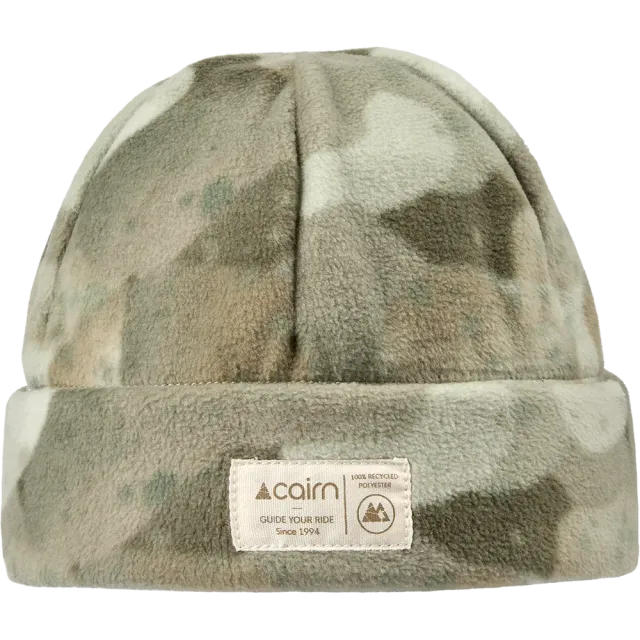Cairn Zelie fleecemössa khaki watercolor