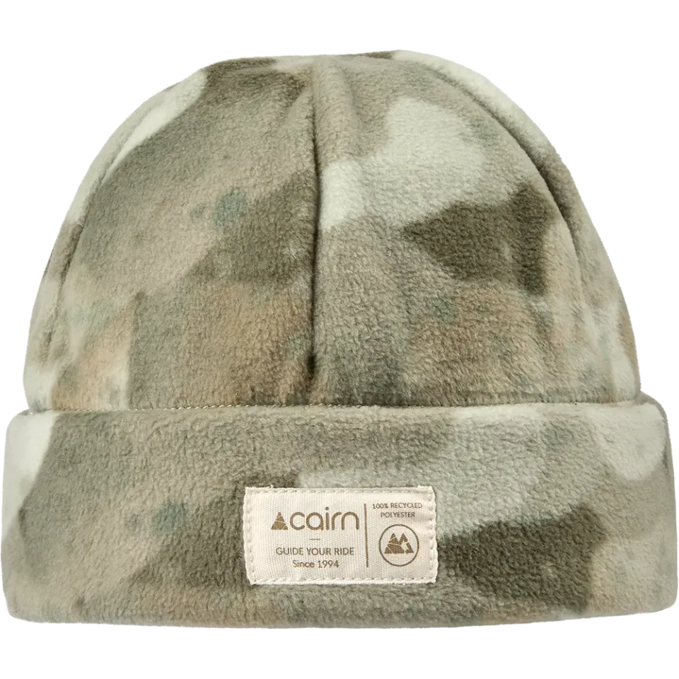 Cairn Zelie fleecemössa khaki watercolor