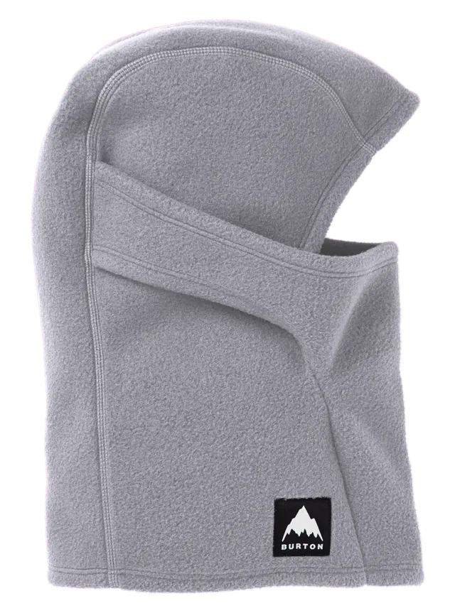 Burton Ember Fleece balaclava Gray Heather varm