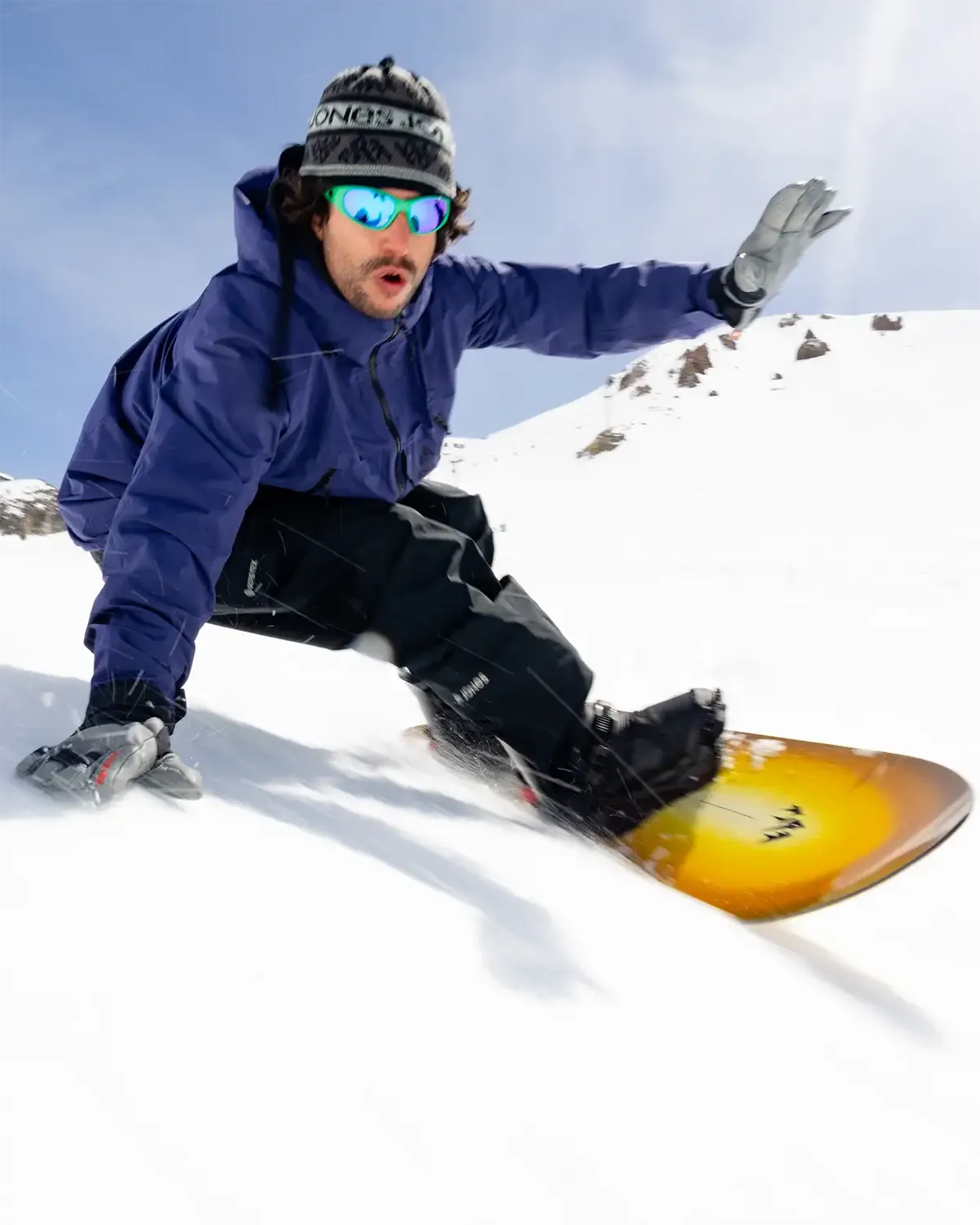 Jones Deeper GORE-TEX skidbyxor herr svart 2-lagers