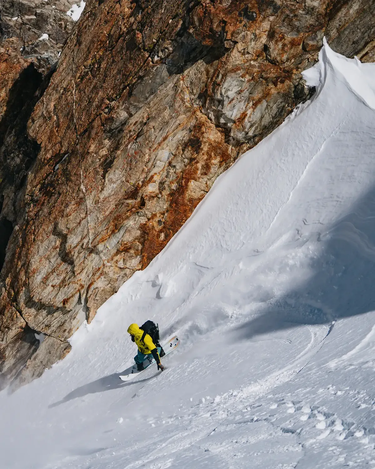 Jones Stratos splitboard herr 159 puderprofil