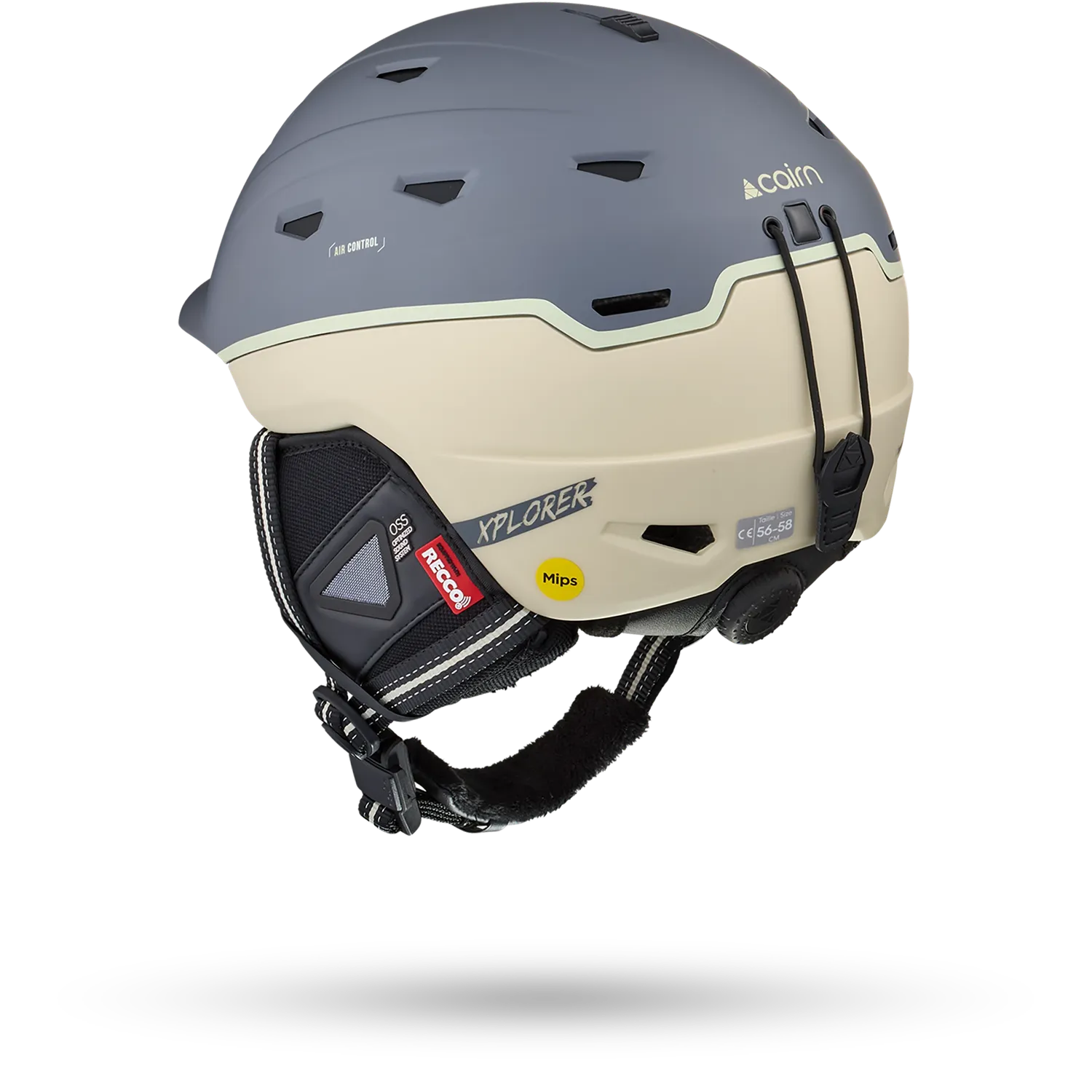 Cairn Sport Xplorer MIPS skidhjälm matt graphite Recco