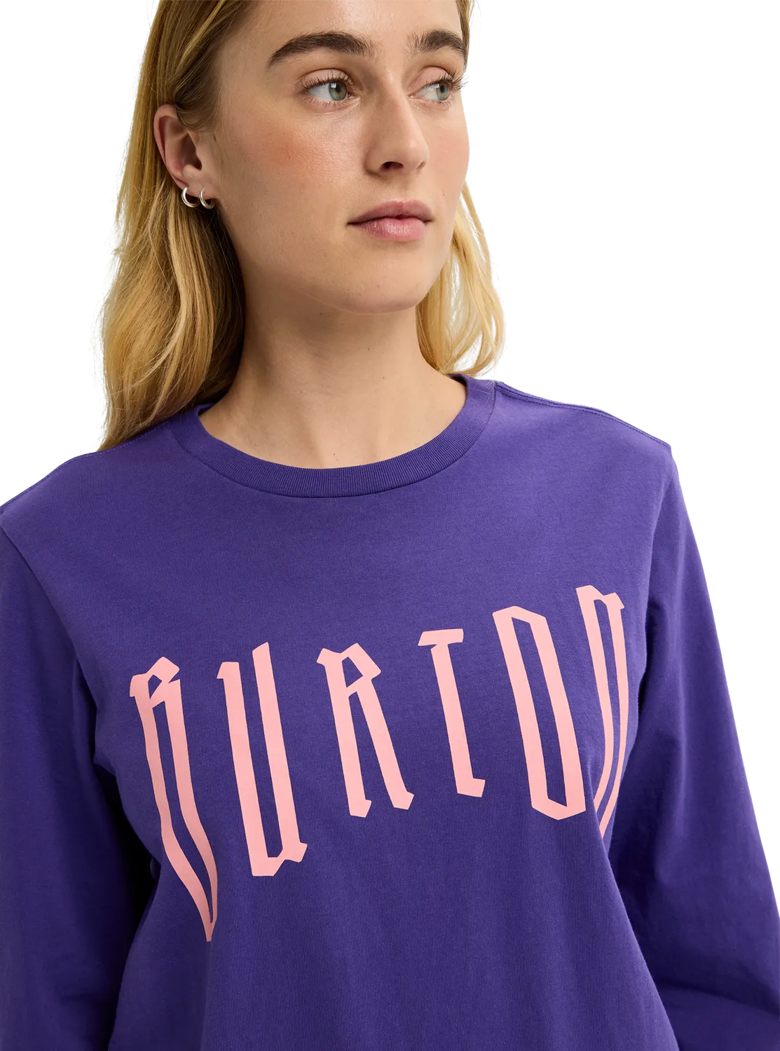 Burton Chinclip Long Sleeve T-shirt Prism Violet ekologisk