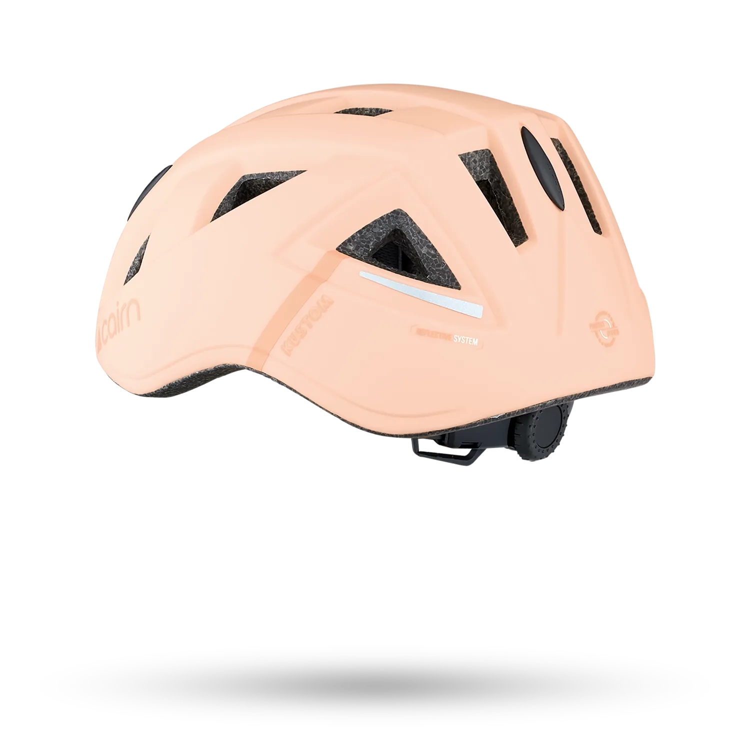 Cairn Kustom barnhjälm mat peach XS S