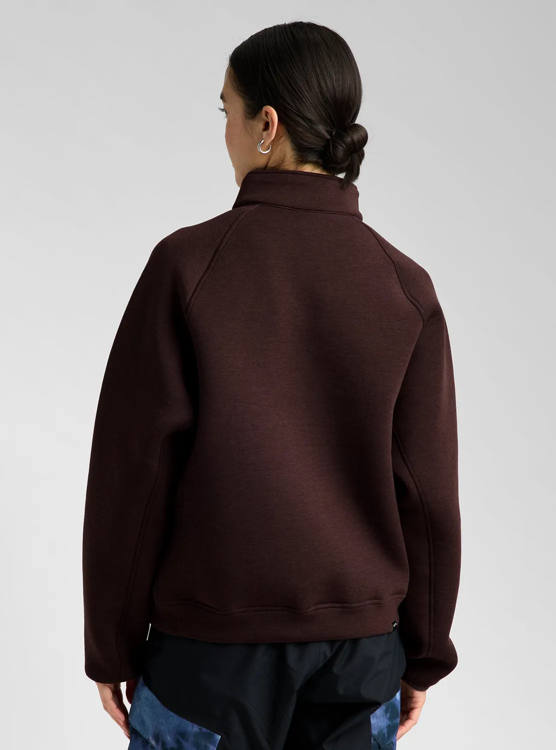 Burton SpaceCloud 1/4 Zip tröja dam Tencel