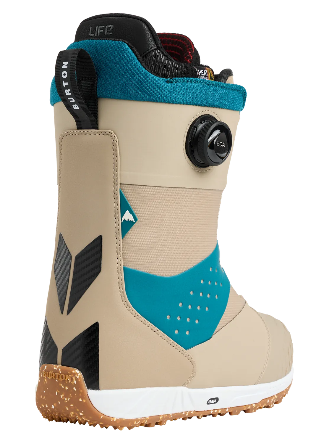 Burton Ion BOA snowboardboots herr Black styv flex