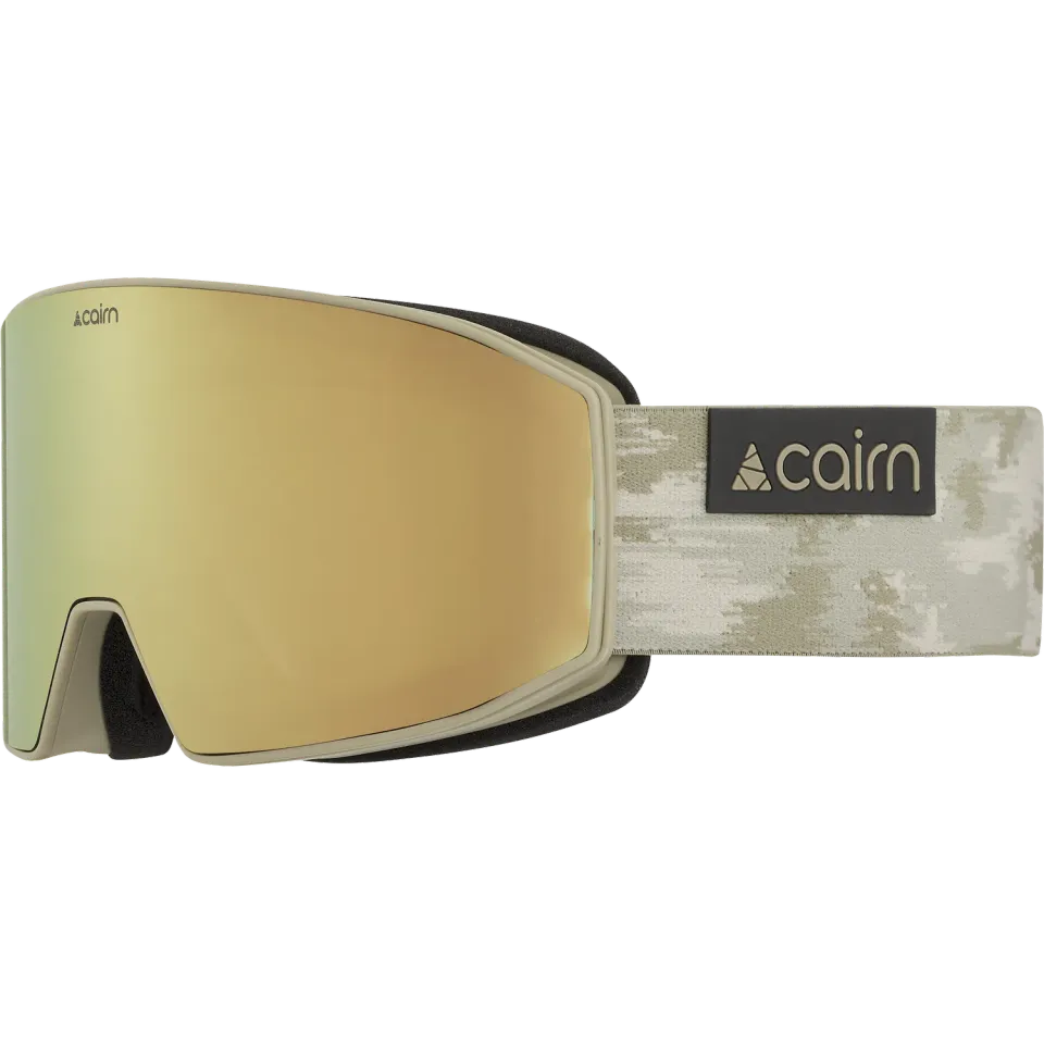 Cairn Bera L Pure CLX3 skidglasögon Khaki 2 linser