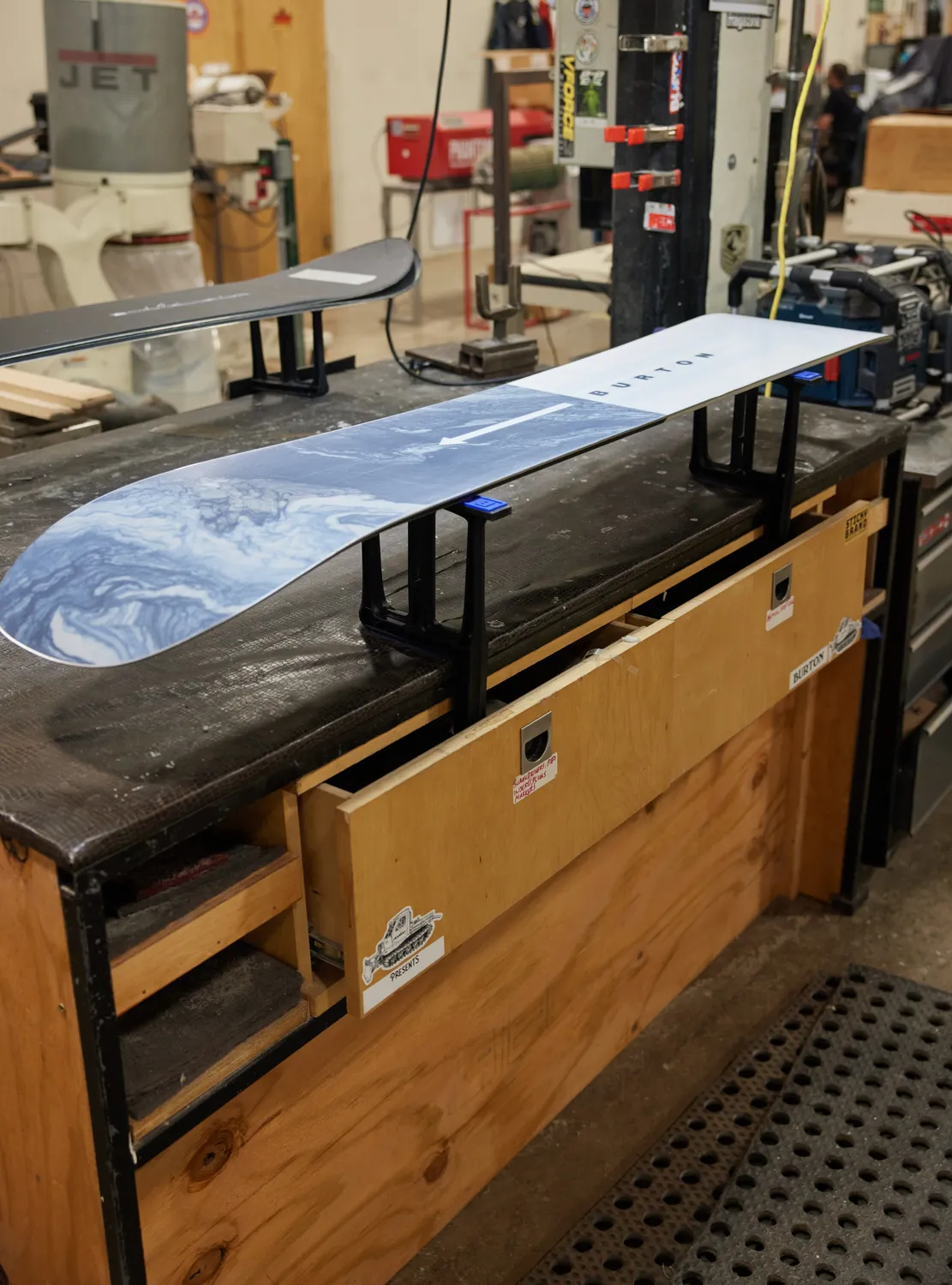 Burton Waxing & Tuning Vises vallaställ svart